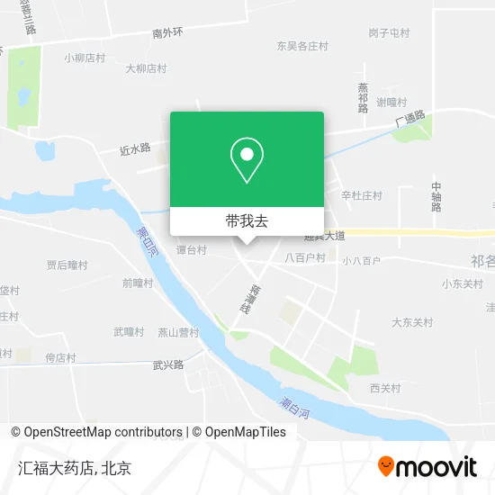 汇福大药店地图