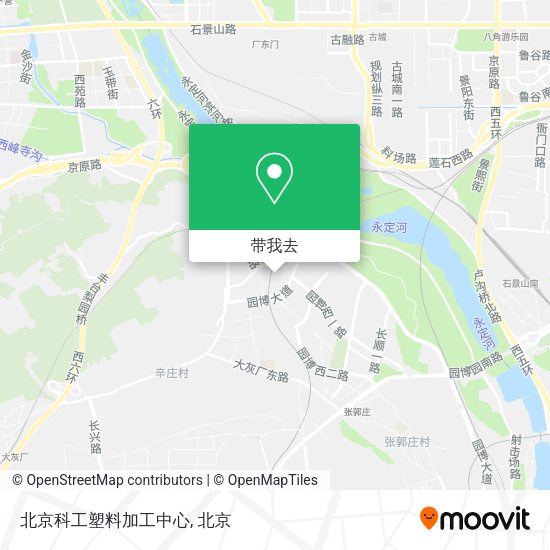 北京科工塑料加工中心地图
