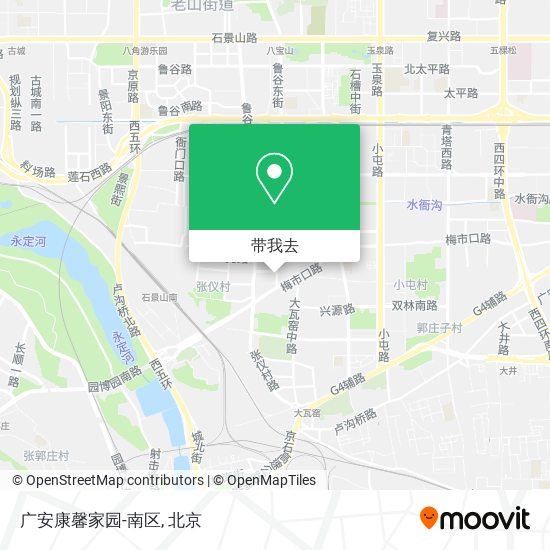 广安康馨家园-南区地图