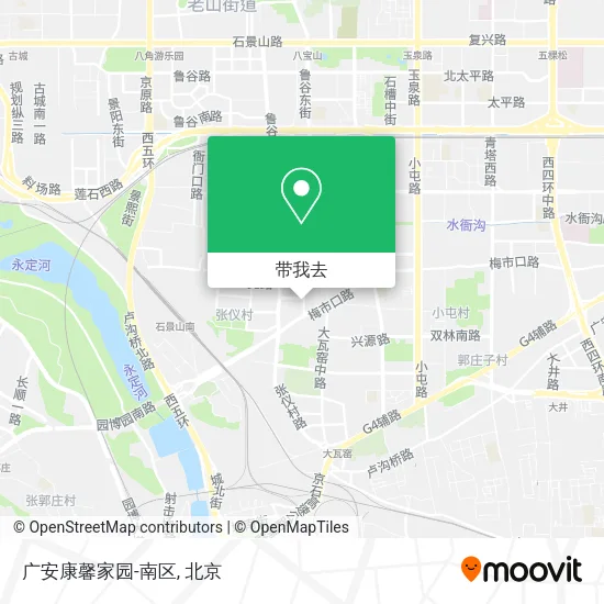 广安康馨家园-南区地图