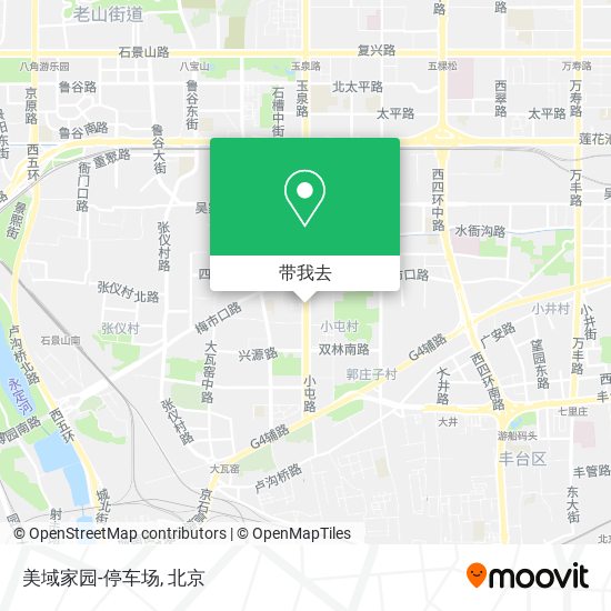 美域家园-停车场地图