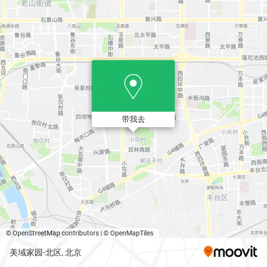 美域家园-北区地图