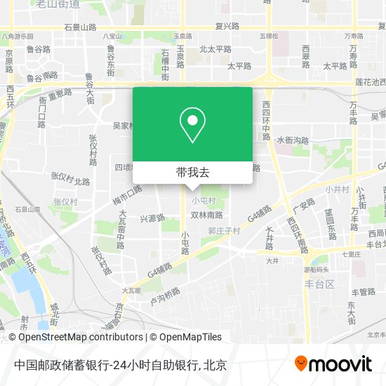 中国邮政储蓄银行-24小时自助银行地图