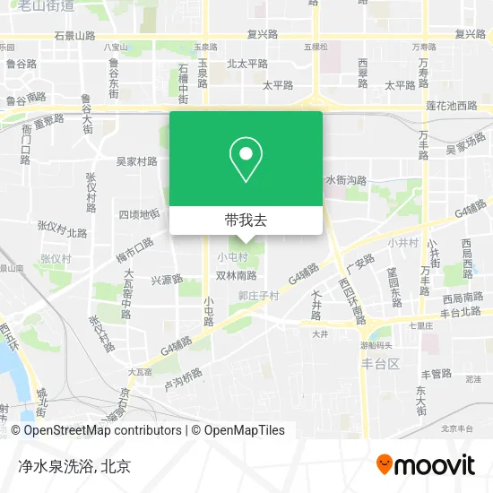 净水泉洗浴地图