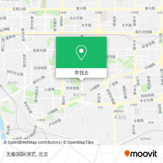 无极国际演艺地图