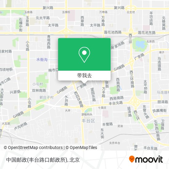 中国邮政(丰台路口邮政所)地图
