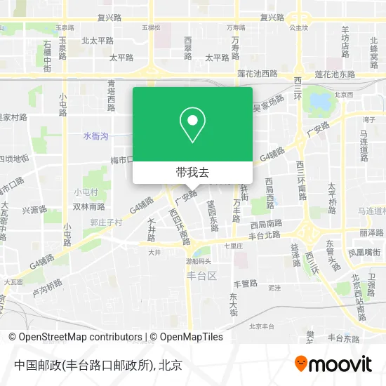 中国邮政(丰台路口邮政所)地图