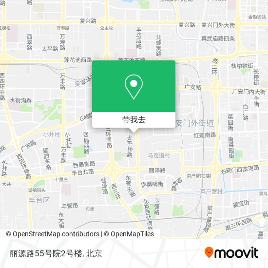 丽源路55号院2号楼地图