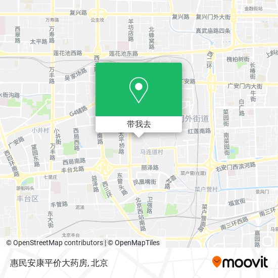 惠民安康平价大药房地图