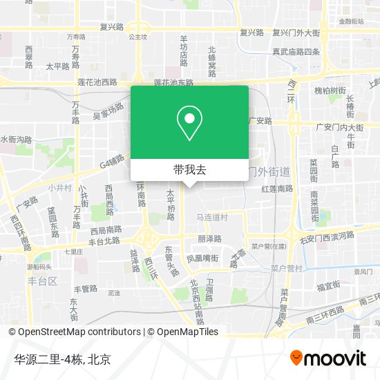 华源二里-4栋地图