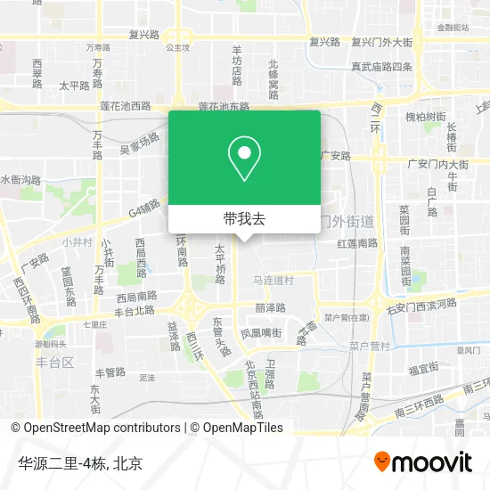 华源二里-4栋地图
