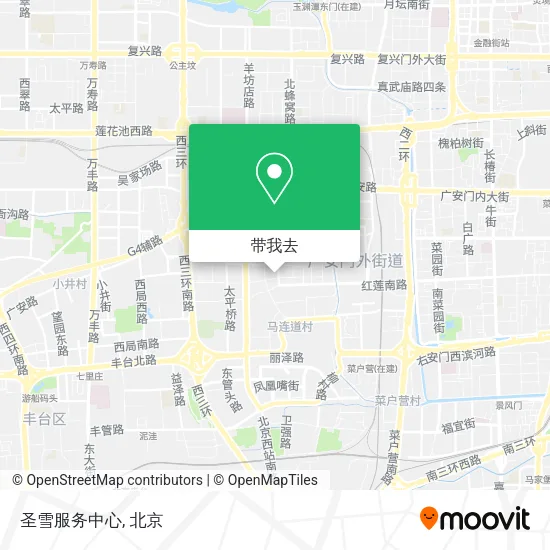 圣雪服务中心地图