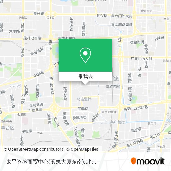太平兴盛商贸中心(茗筑大厦东南)地图