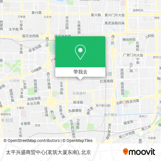 太平兴盛商贸中心(茗筑大厦东南)地图