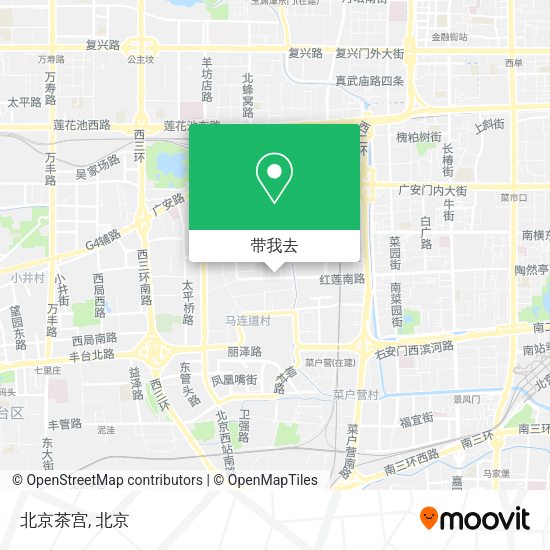 北京茶宫地图