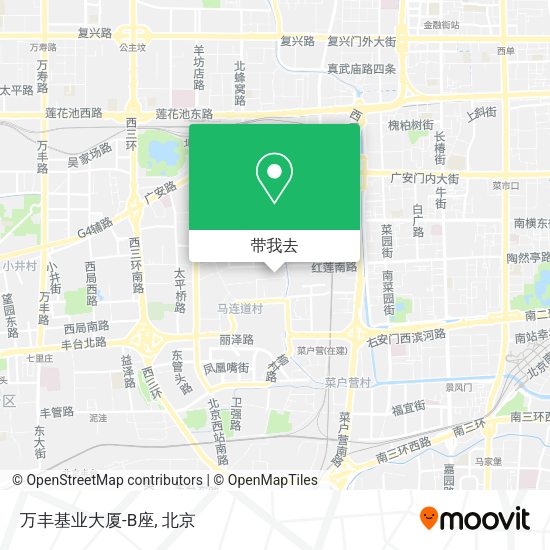 万丰基业大厦-B座地图