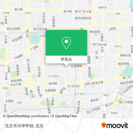 北京市兴华学校地图
