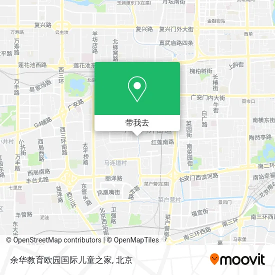 余华教育欧园国际儿童之家地图