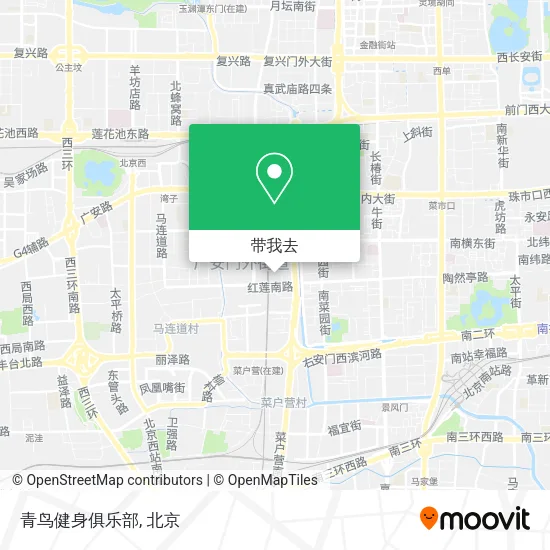 青鸟健身俱乐部地图