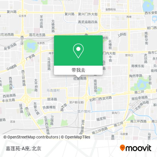 嘉莲苑-A座地图