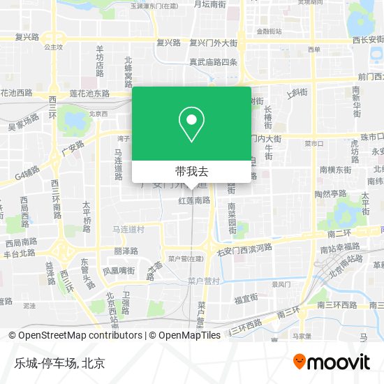 乐城-停车场地图