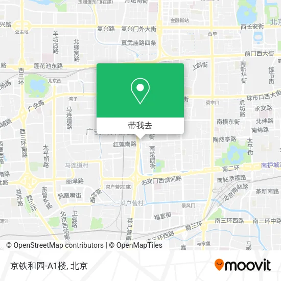 京铁和园-A1楼地图
