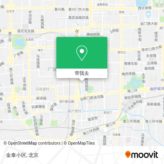 金泰小区地图