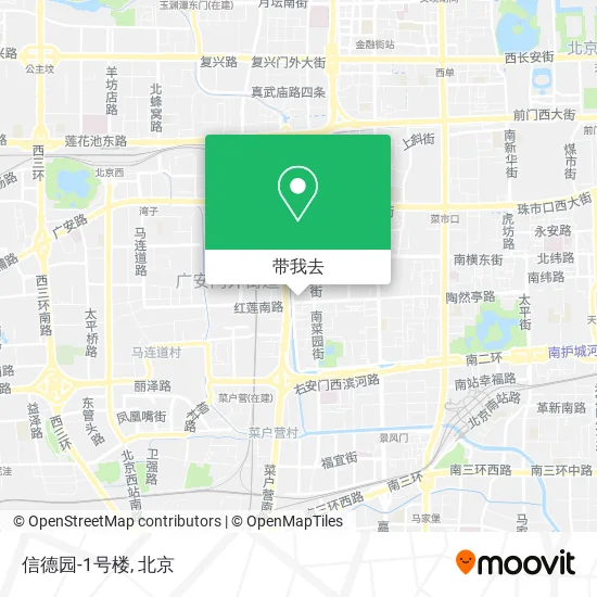 信德园-1号楼地图