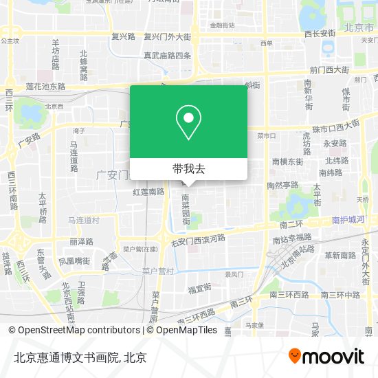 北京惠通博文书画院地图