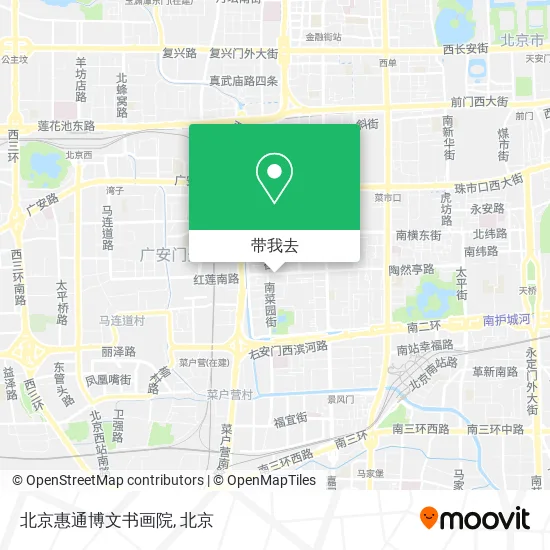 北京惠通博文书画院地图