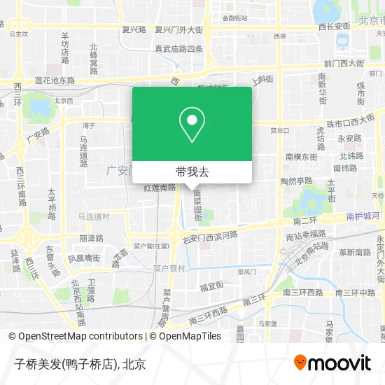 子桥美发(鸭子桥店)地图