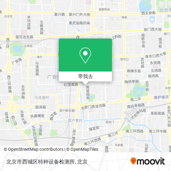北京市西城区特种设备检测所地图
