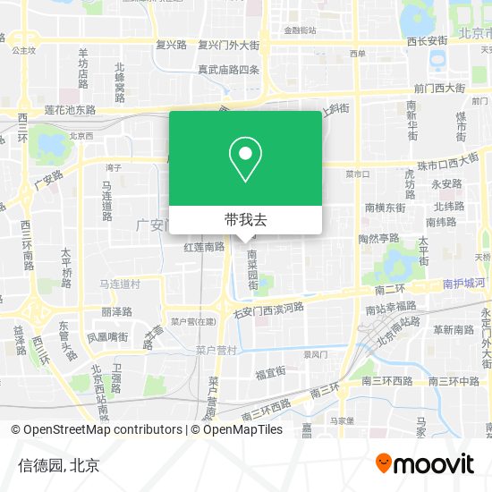 信德园地图