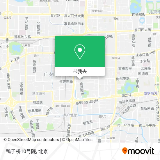 鸭子桥10号院地图