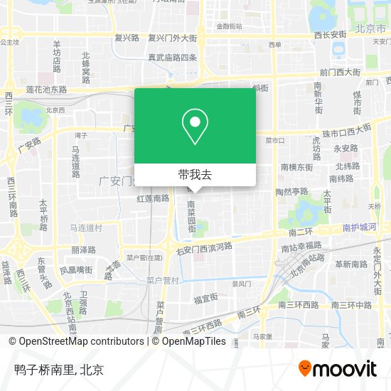 鸭子桥南里地图