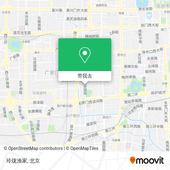 玲珑渔家地图