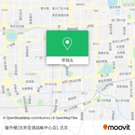 徽升楼(古井贡酒战略中心店)地图