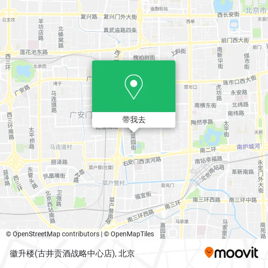 徽升楼(古井贡酒战略中心店)地图