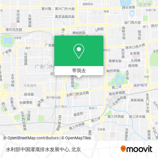 水利部中国灌溉排水发展中心地图