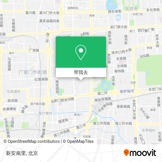 新安南里地图