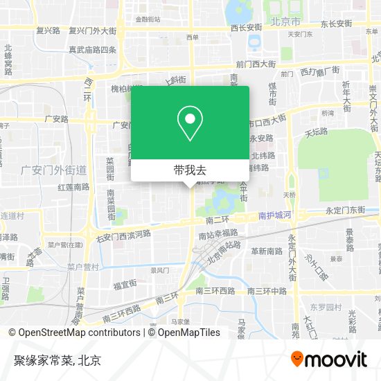 聚缘家常菜地图