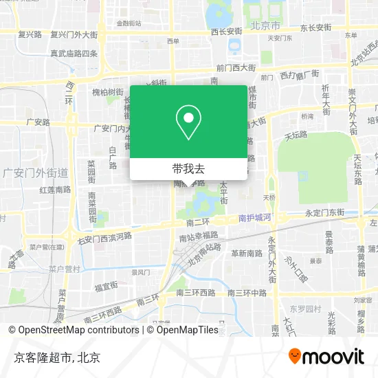 京客隆超市地图