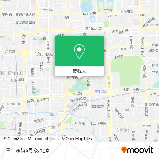里仁东街5号楼地图