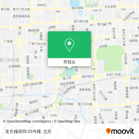 龙爪槐胡同-25号楼地图