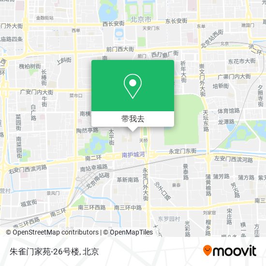 朱雀门家苑-26号楼地图