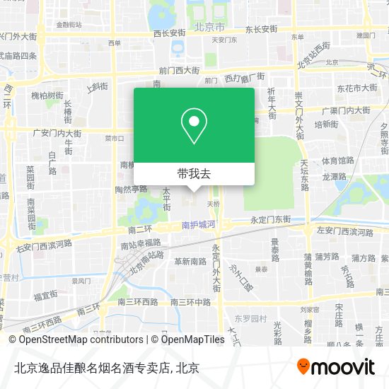 北京逸品佳酿名烟名酒专卖店地图