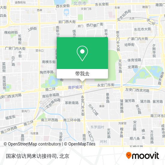 国家信访局来访接待司地图