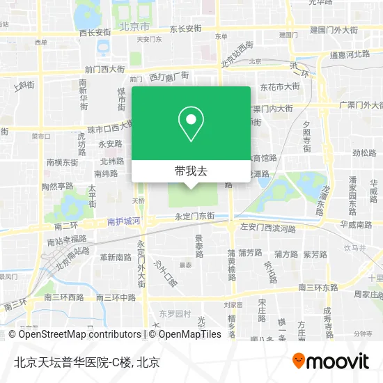 北京天坛普华医院-C楼地图