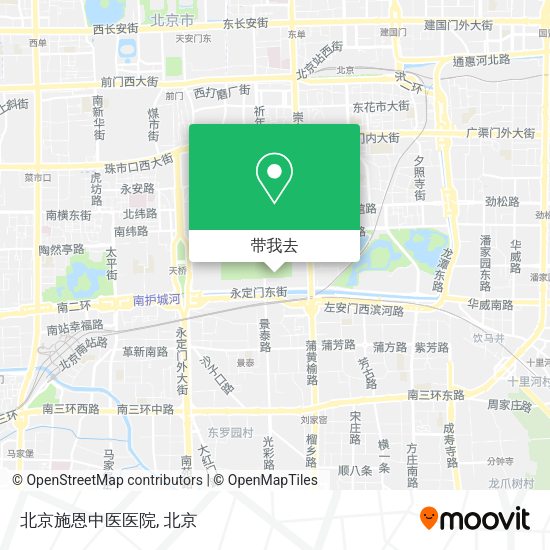 北京施恩中医医院地图
