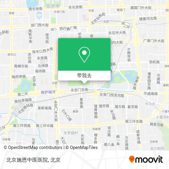 北京施恩中医医院地图